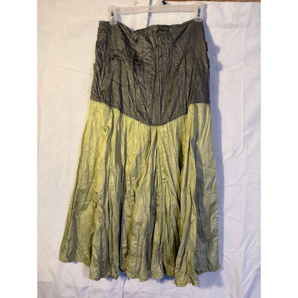 Cyber Techwear Streetwear Skirt Maxi Soft Grunge Hippie Festival Women's XL - Picture 4 of 4